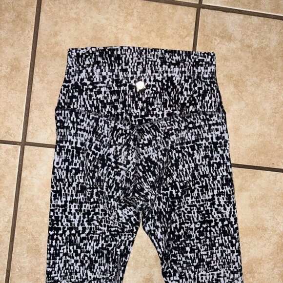 Lululemon Align Pant II 25"Urban Block Ice Grey Black - Picture 5 of 7